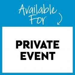 The image for PRIVATE EVENTS AVAILABLE ON UNSCHEDULED CLASS DATES